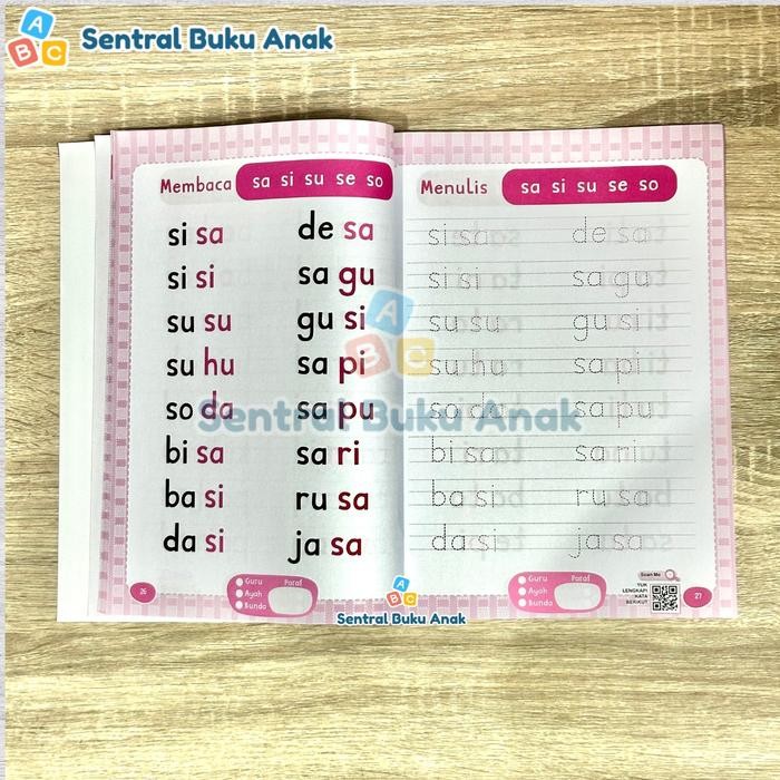

Buku Belajar Membaca Anak Tk Paud 60 Jam Pintar Baca Tulis Tanpa Dieja Original