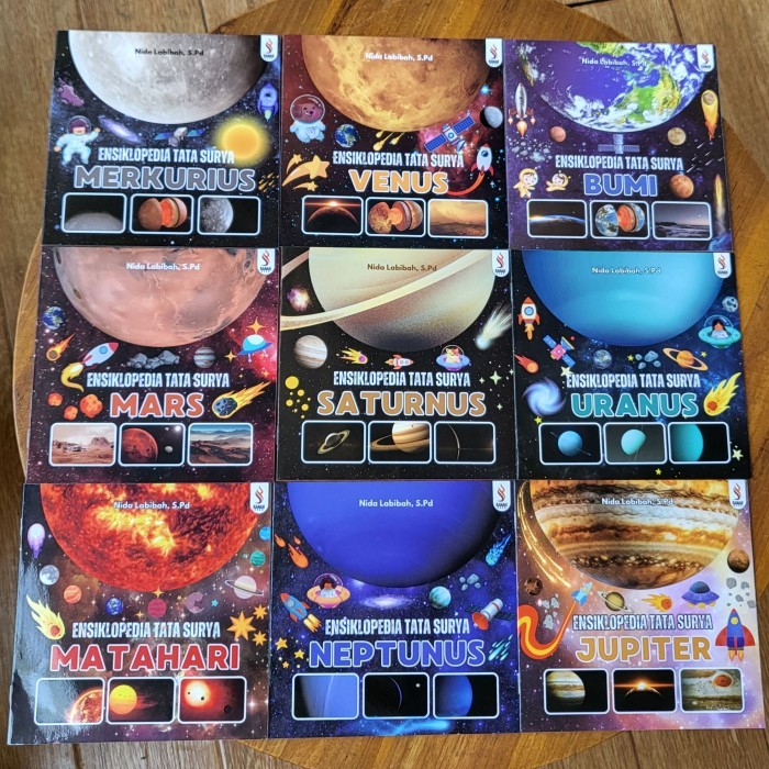 

Ensiklopedia Tata Surya - 1 Paket Isi 9 Buku ( Dlm Bahasa Indonesia )