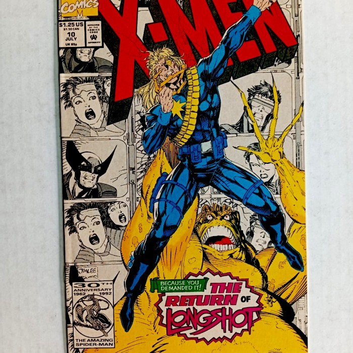 

X-Men #10 The Returns Of Longshot