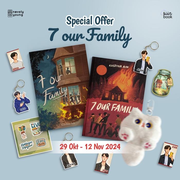 

Novel 7 Our Family By Kusdina Ain - Rainbook Publishing