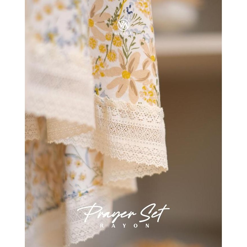 Spesial Mukena Rayon Motif Premium By Vhiana / Prayer Set