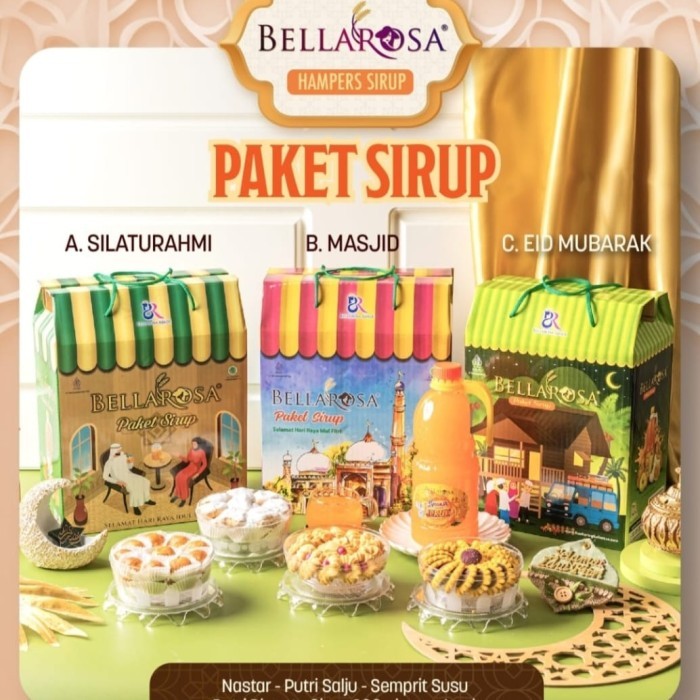 

New! Paket/Parcel/Hantaran Kue Lebaran Idul Fitri Bellarosa Deluxe - Dante Idul Fitri
