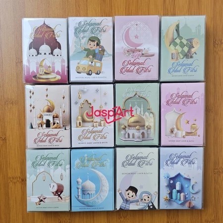 

New! AMPLOP HARI RAYA LEBARAN 2025 IDUL FITRI MIKA ISI 50 LEMBAR MURAH MERIAH AMPLOP ISLAMI KARTUN LUCU - Random mika Idul Fitri