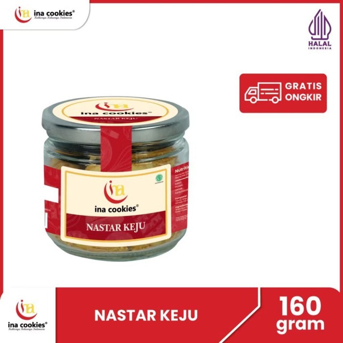 

New! Nastar Keju Ina Cookies Toples Reguler Kaca Jar Hampers Kue Kering Lebaran Idul Fitri 2025 Rekomendasi Cemilan Enak Idul Fitri