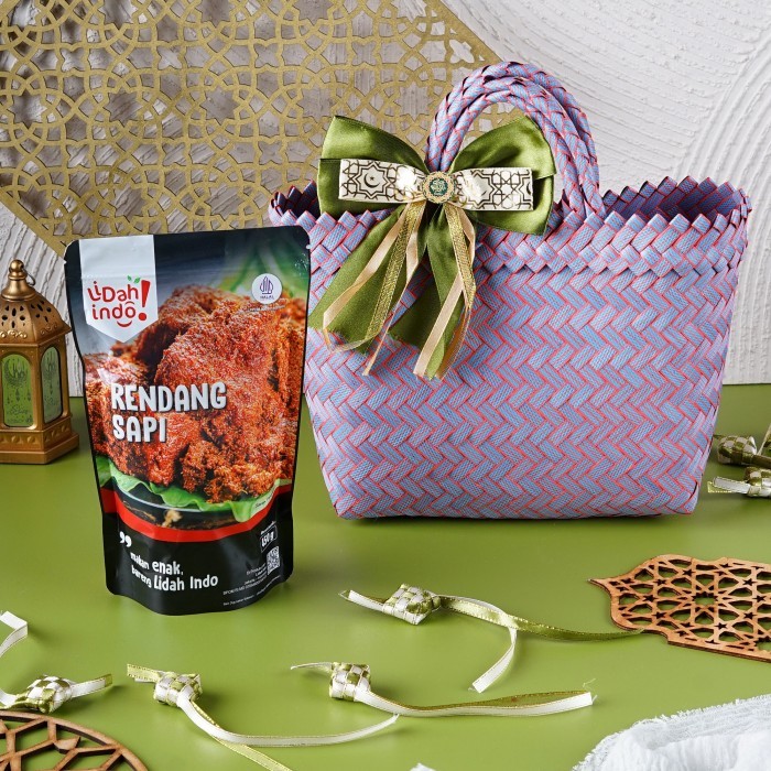 

New! Hampers Idul Fitri isi Rendang sapi 1pack 450gr Idul Fitri