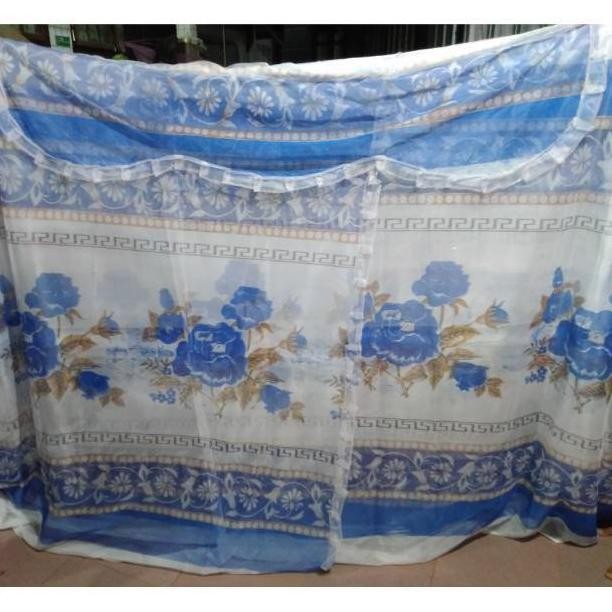 TERMURAH KELAMBU VITRAS SB BUNGA UKURAN SUPER JUMBO 300X200X180 KELAMBU TEBAL KUAT bu-100