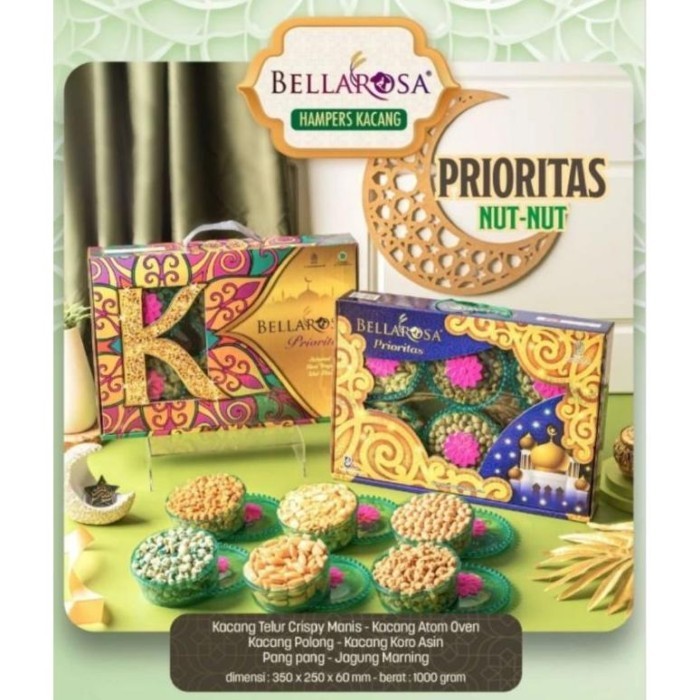 

New! Hampers Lebaran Bellarosa Paket Parsel Kue Kering Lebaran Idul Fitri - PRIORITAS NUT Idul Fitri