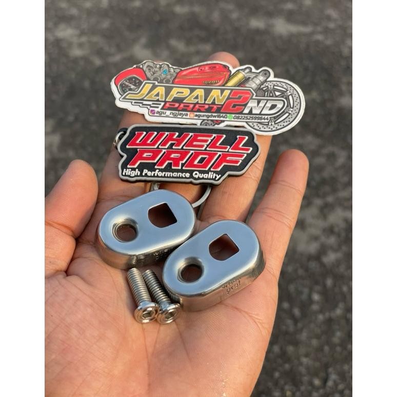 BISA COD manisan sein cb stainless dudukan sein cb stenlis sepatu sein cb stenlis sepatu reteng cb m