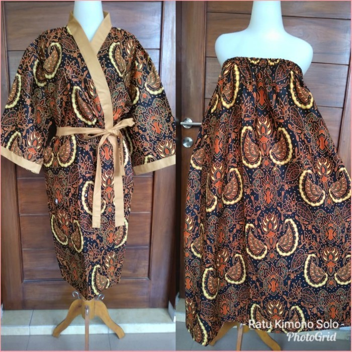 TRENDY Kemben Kimono batik set TRENDY