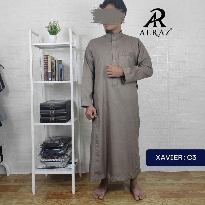 New Trend, Jubah Alraz Woll Premium Non Manset// Jubah Haramain Alraz Woll