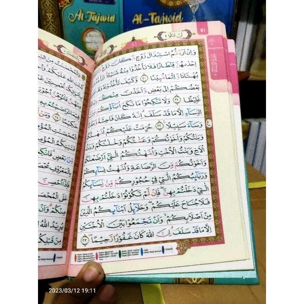 

Al-Qur'Anulkarim Mushaf Tajwid Warna At-Tajwid Mushaf Tajwid Warna Rasm Utsmani 15 Baris
