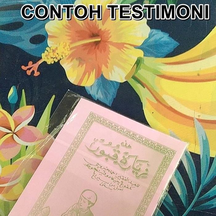 

Buku Panduan Doa Ziarah Kubur Panduan Umat Muslim Ukuran Kecil Saku