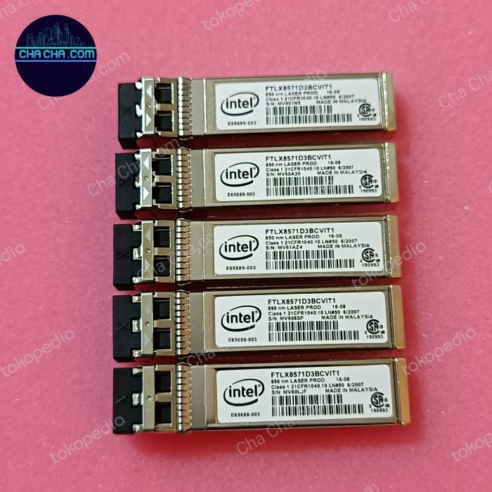 intel SFP+ 10G 850nm /FTLX8571D3BCVIT1 300m