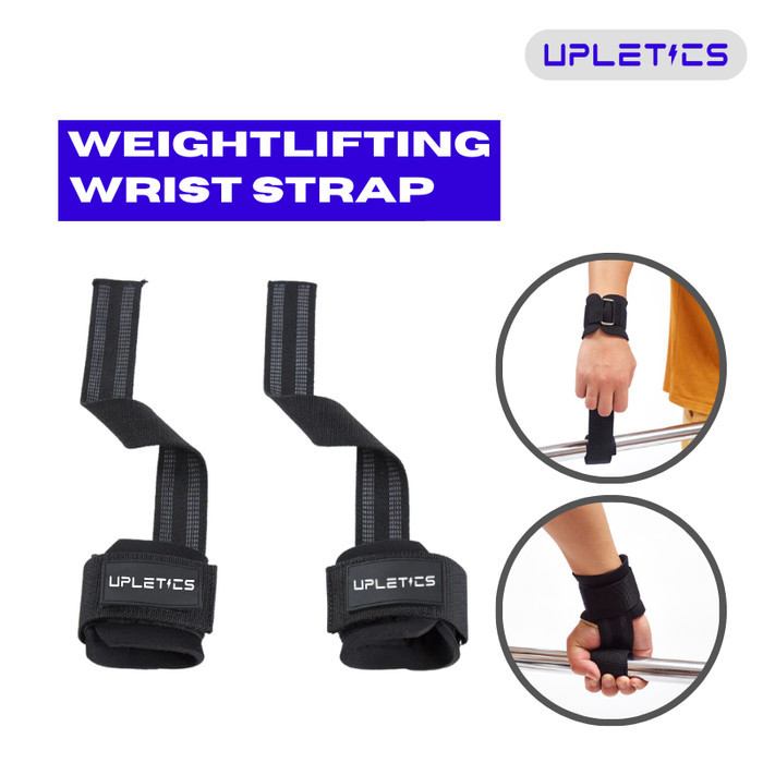 Upletics Weightlifting Strap Wrist Wrap Wrist Band Gym & Fitness