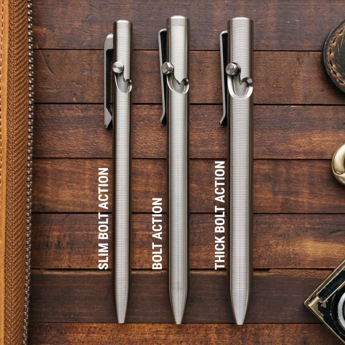 TACTILE TURN THICK BOLT ACTION BALLPOINT PEN/ PULPEN