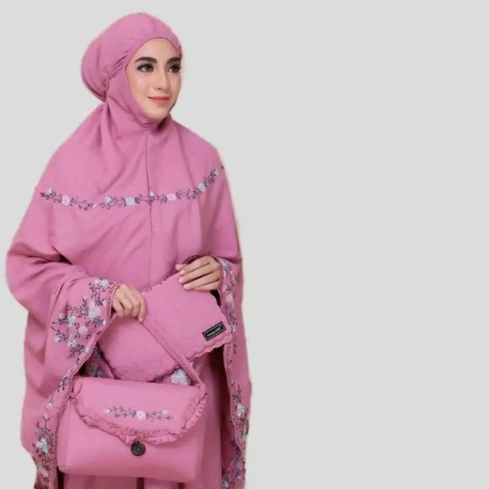 mukena bordir tasik Terbaru