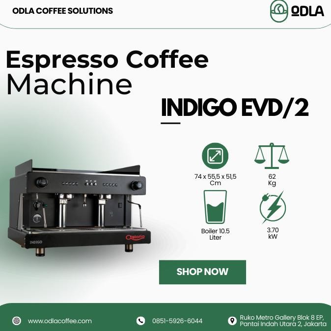 Mesin Kopi Espresso Astoria Indigo EVD/2