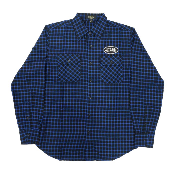 Von Dutch Flannel 0740 Navy Blue