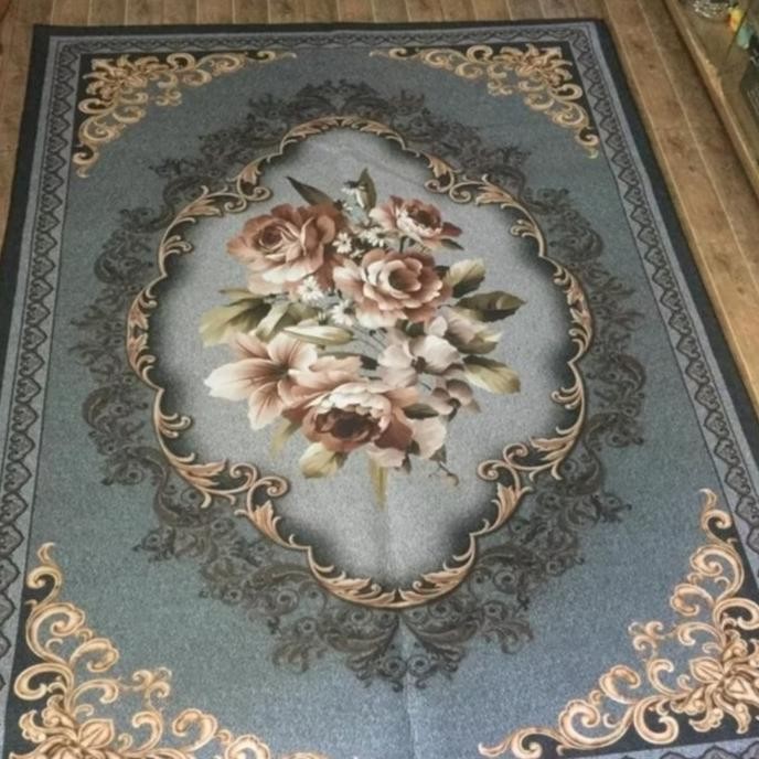 Karpet Lantai Impor Ruang Tamu Jumbo Besar Motif Klasik 2 Terlaris