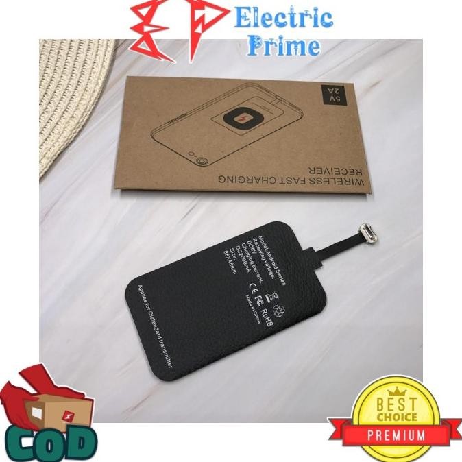Wireless Charger Receiver 10W Fast Charging 2A Adapter Micro USB TypeC Terlaris