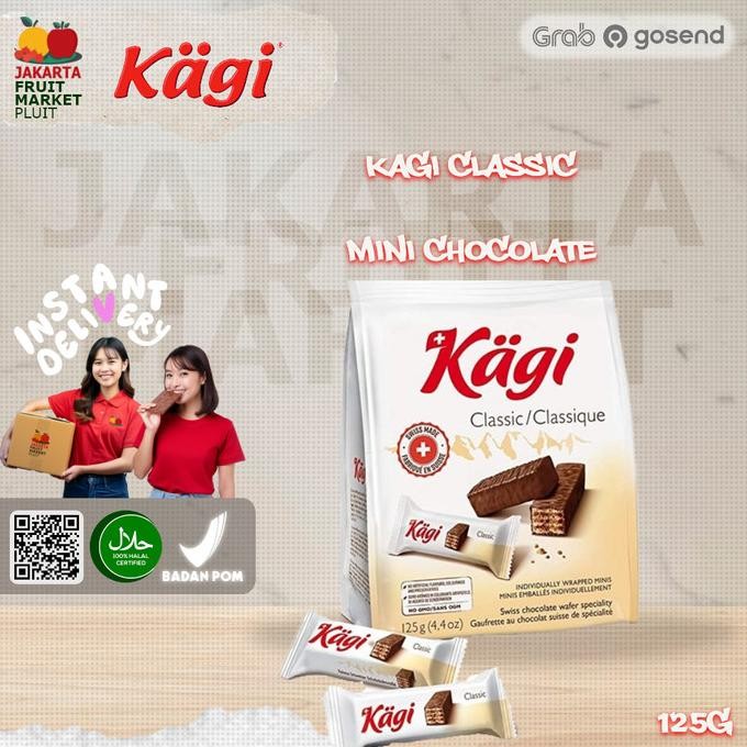 

Ready Stock !!! Kagi Classic Mini Chocolate 125G