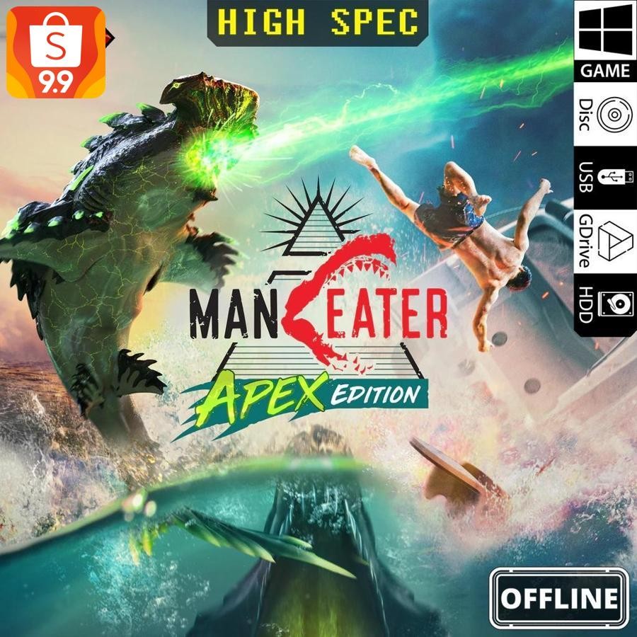 maneater apex edition pc full version baru