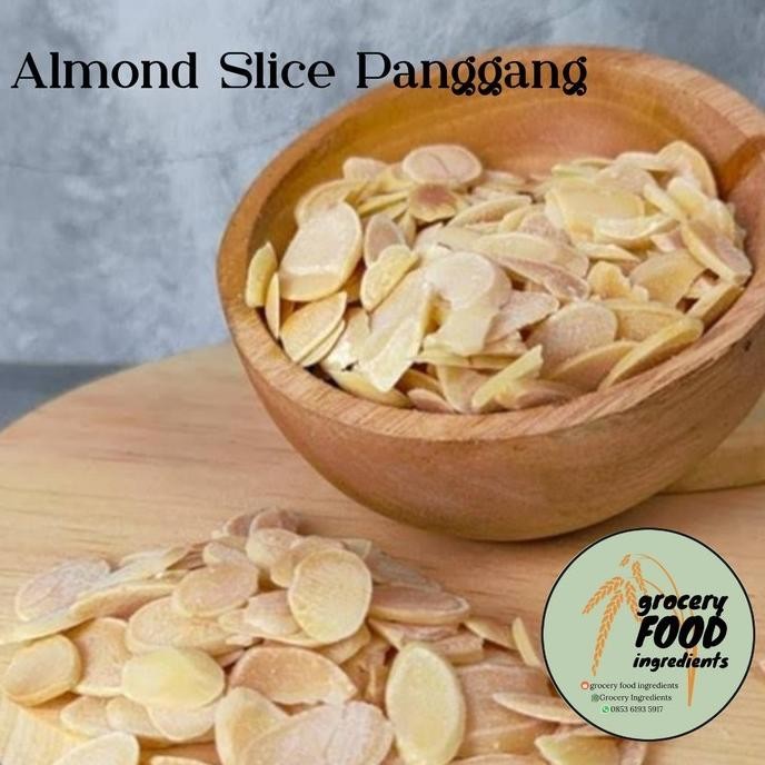

KACANG ALMOND SLICE PANGGANG 250GR/ ALMOND SLICE ROASTED