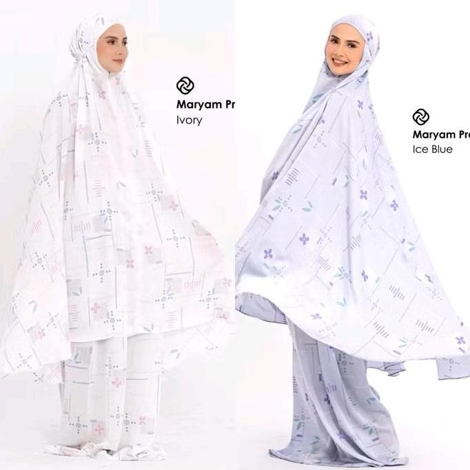 Miliki [New] Deenay Mukena Maryam | Habiba |  Safeeya Hafshah Shula Kamalia | Monogram | Prayer Set 