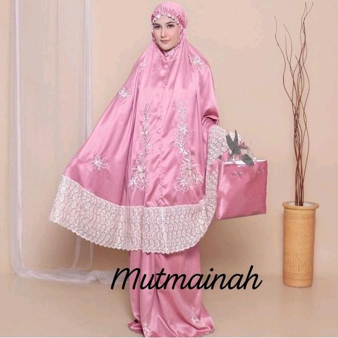 Diskon Mukena  Lunamaya Jumbo  Silk Sutra Velvet Premium