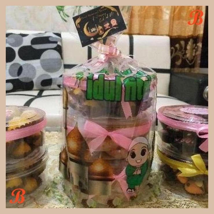 

| NS | PLASTIK SNACK SOUVENIR IDUL FITRI KANTONG TOPLES NASTAR ISI 12