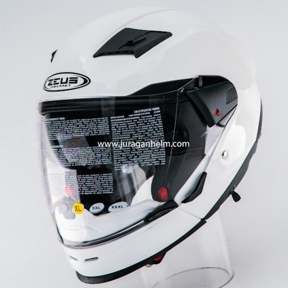 Zeus ZS611C - White Z611C Helm Modular