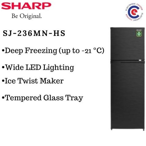 Sale Kulkas 2 Pintu 200 Liter Sharp Dark Silver Sj-236Mn-Hs
