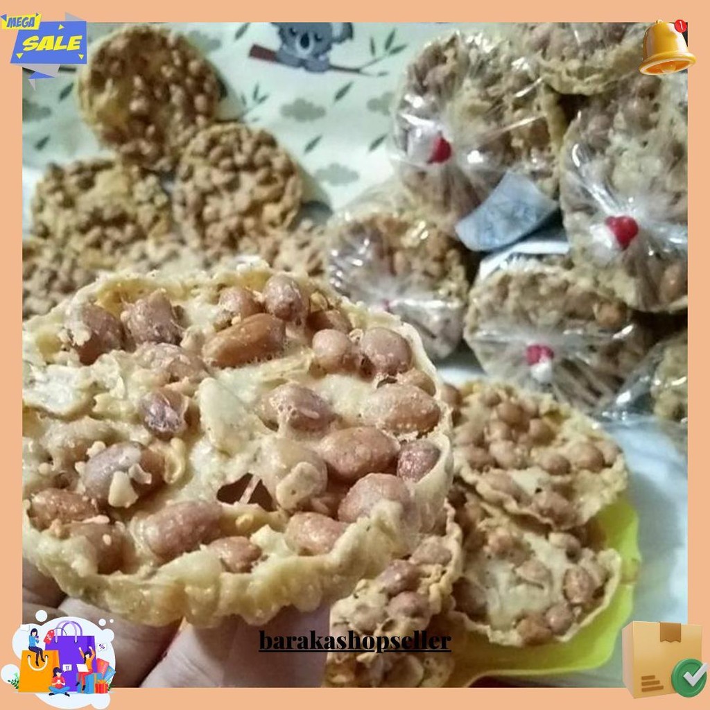 

Peyek Kacang Tanah Renyah Gurih Goreng Setiap Hari Gratis Ongkir
