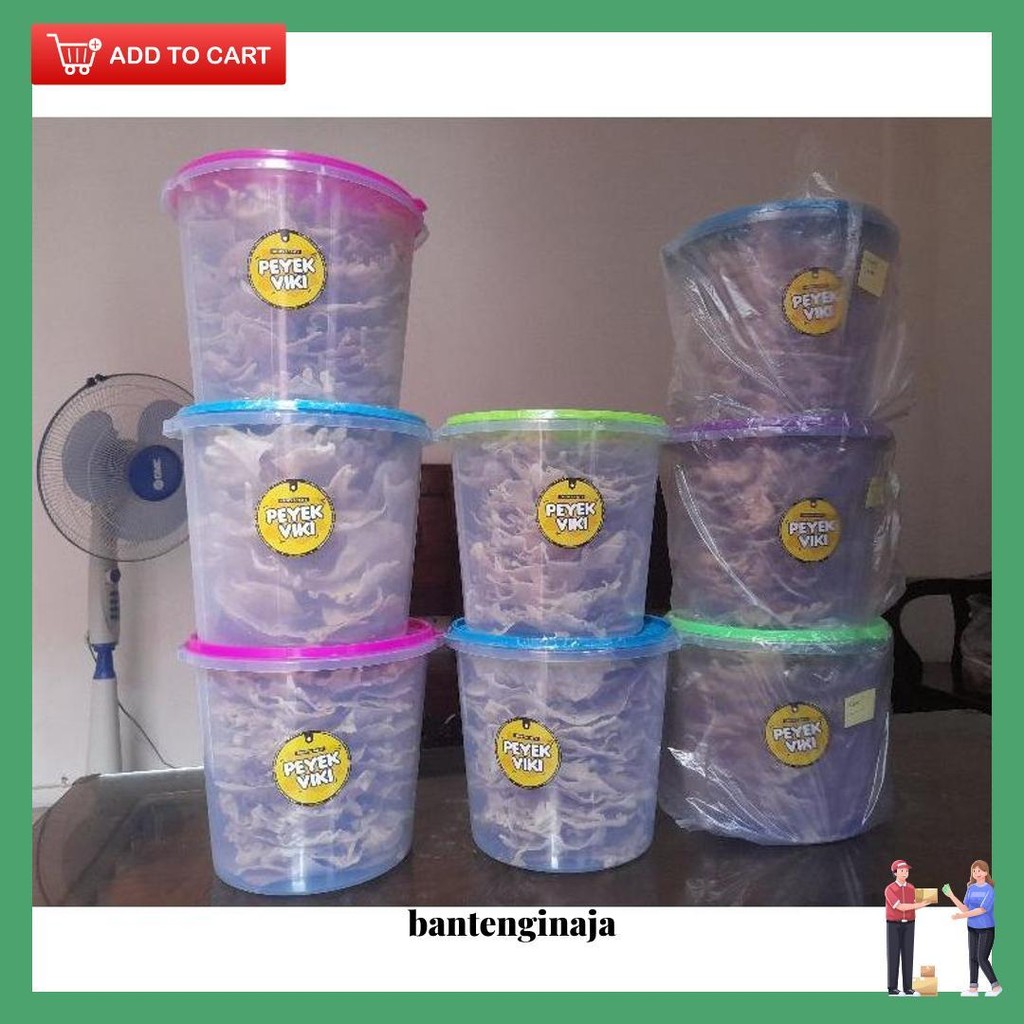 

Peyek Rebon Ukuran Toples 5L Siap Kirim