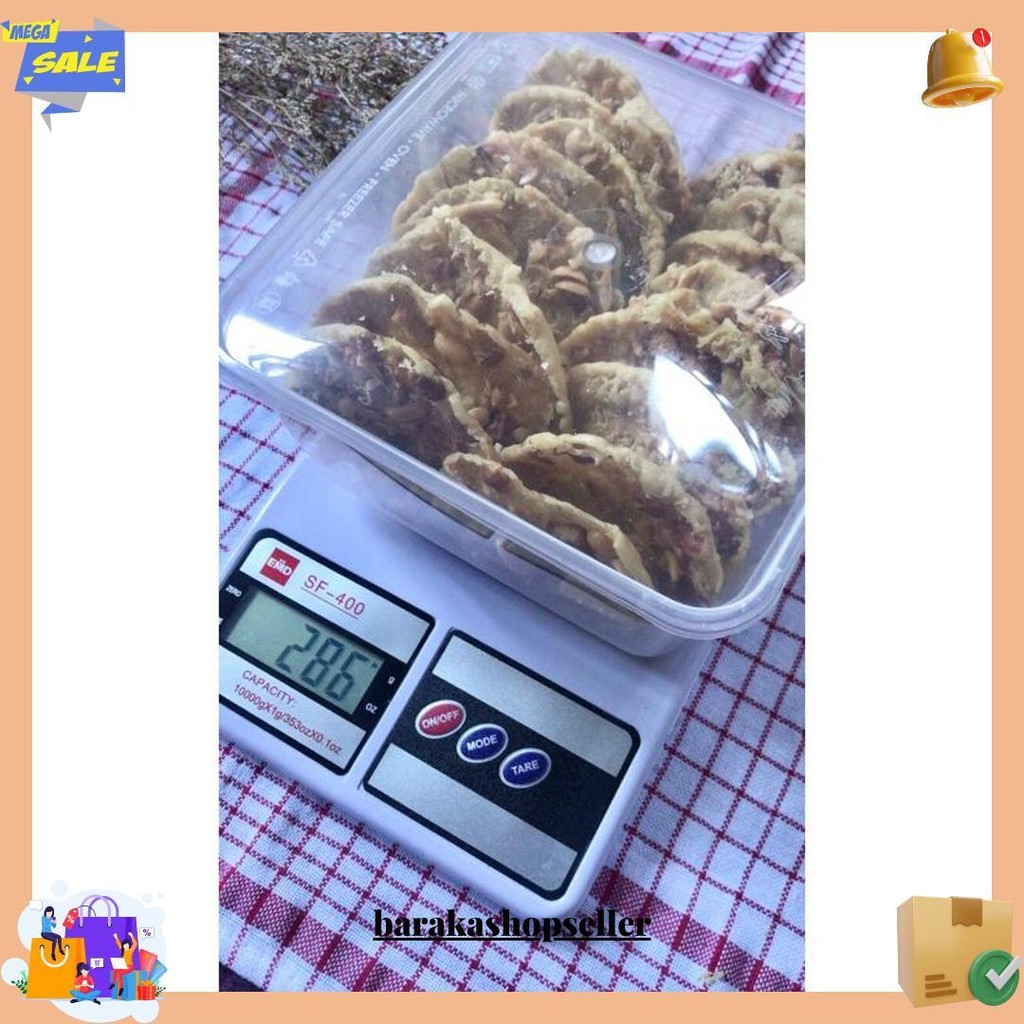 

Peyek Kacang Tanah Melimpah Ruah (Instant) Gratis Ongkir