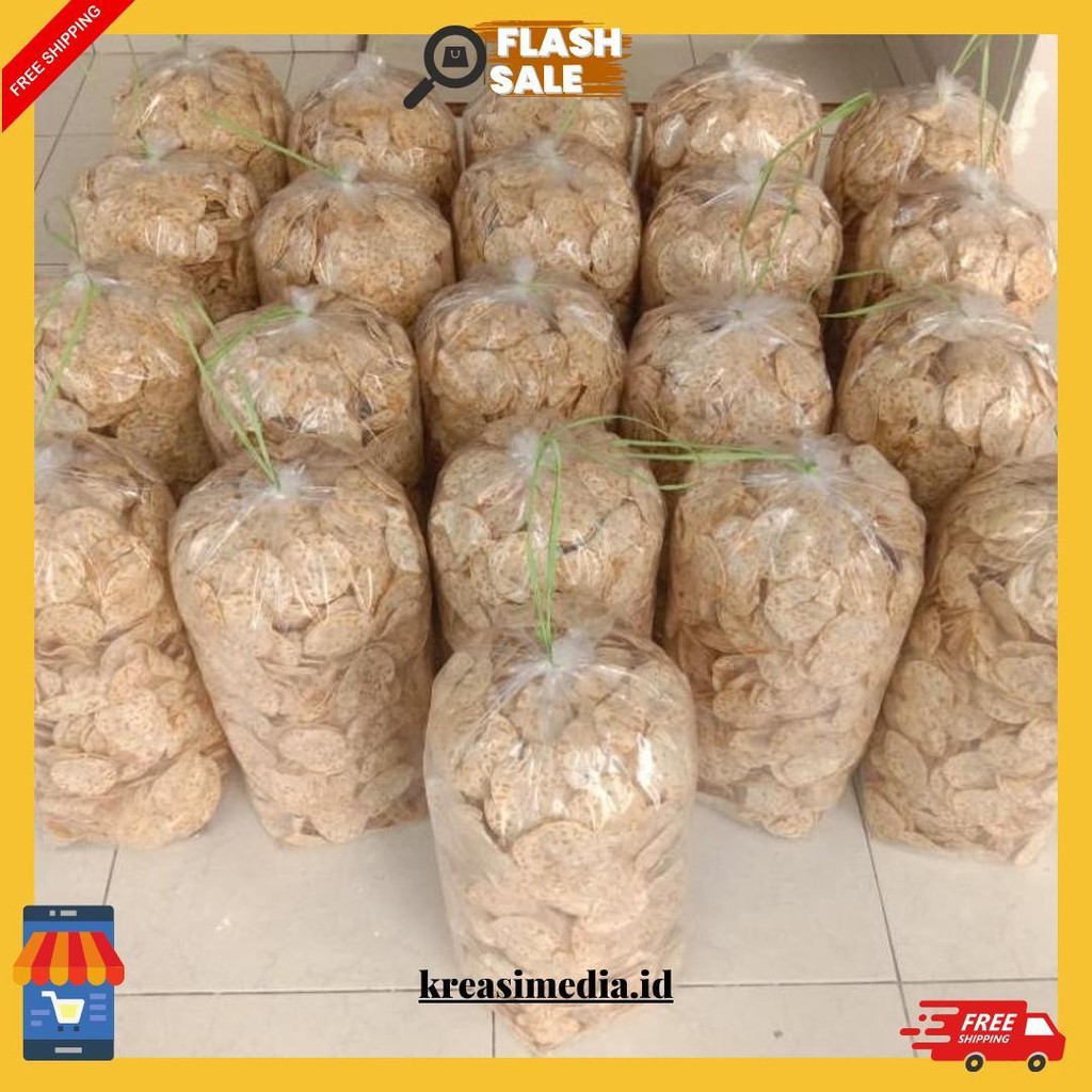 

1/2 Kg Keripik Tempe Sagu Original Produk