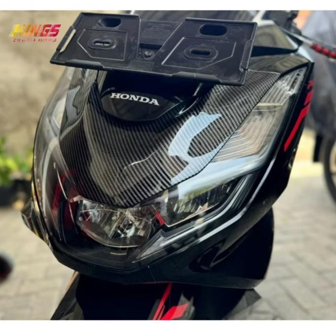 Cover Panel Dasi Tameng Depan Carbon Honda Pcx160 Pcx 160