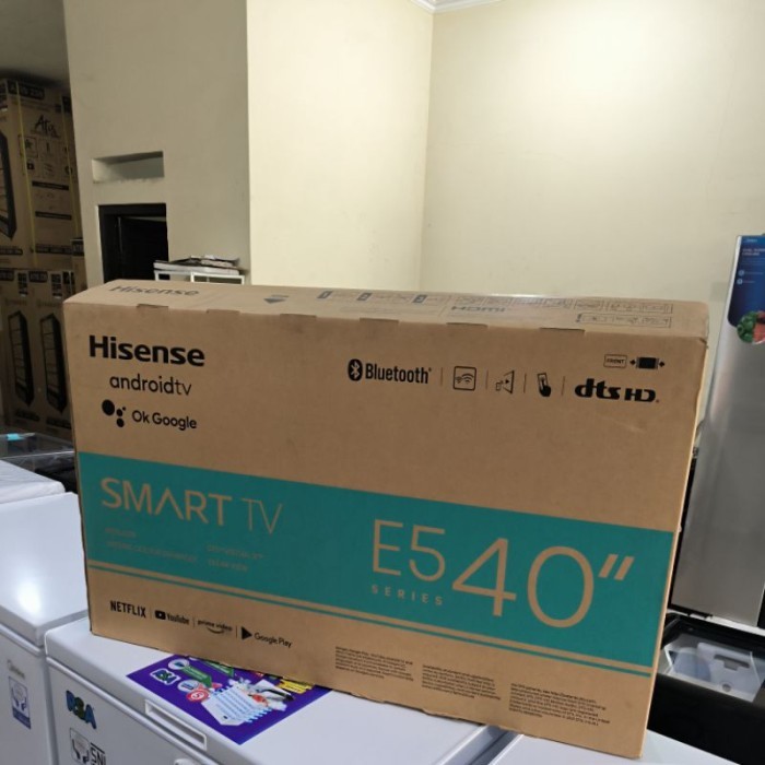 SMART TV ANDROID TV HISENSE 32/40/43/50/55 INCH GARANSI RESMI KHUSUS KOTA BANDUNG