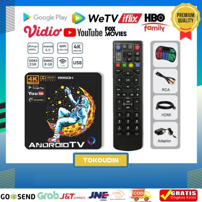 STB Android BOX ZTE 4K B860H V2 Full Aplikasi