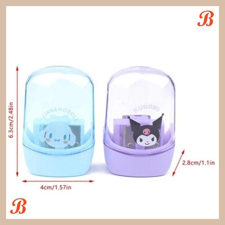 

| KK | LOVELY- SERUTAN PENSIL CINNAMOROLL KUROMI MELODY SANRIO 2 LUBANG MURAH / RAUTAN PENSIL SANRIO