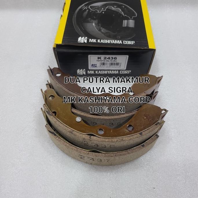 Kampas Rem Belakang Calya Sigra Mk 2436 Kashiyama Corp. 100% Ori Best