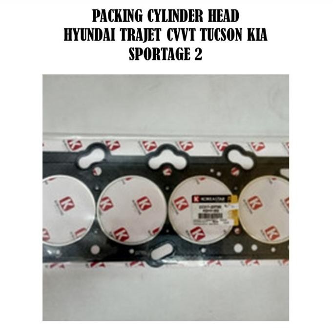 PACKING PAKING CYLINDER HEAD HYUNDAI TRAJET CVVT TUCSON GASKET TERLENGKAPP