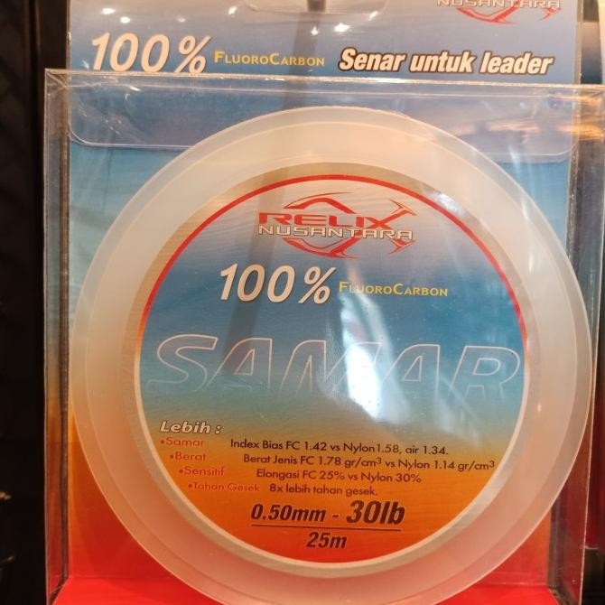 Senar Leader Samar 30 Lb 100% Flurocarbon