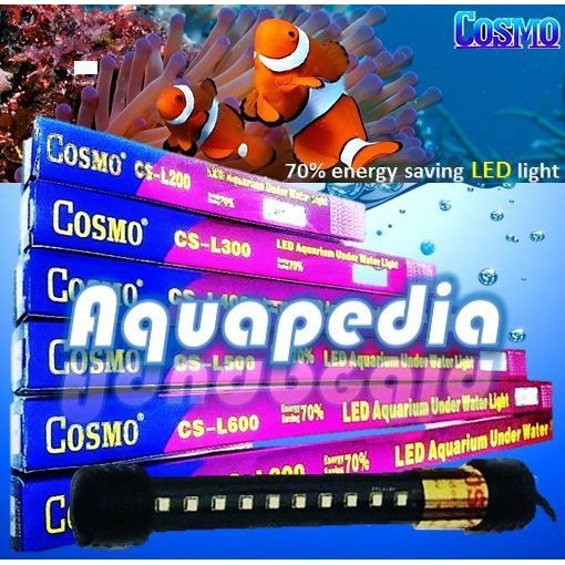 Cosmo Cs-L1000 Merah Lampu Led 100Cm Aquarium Lighting