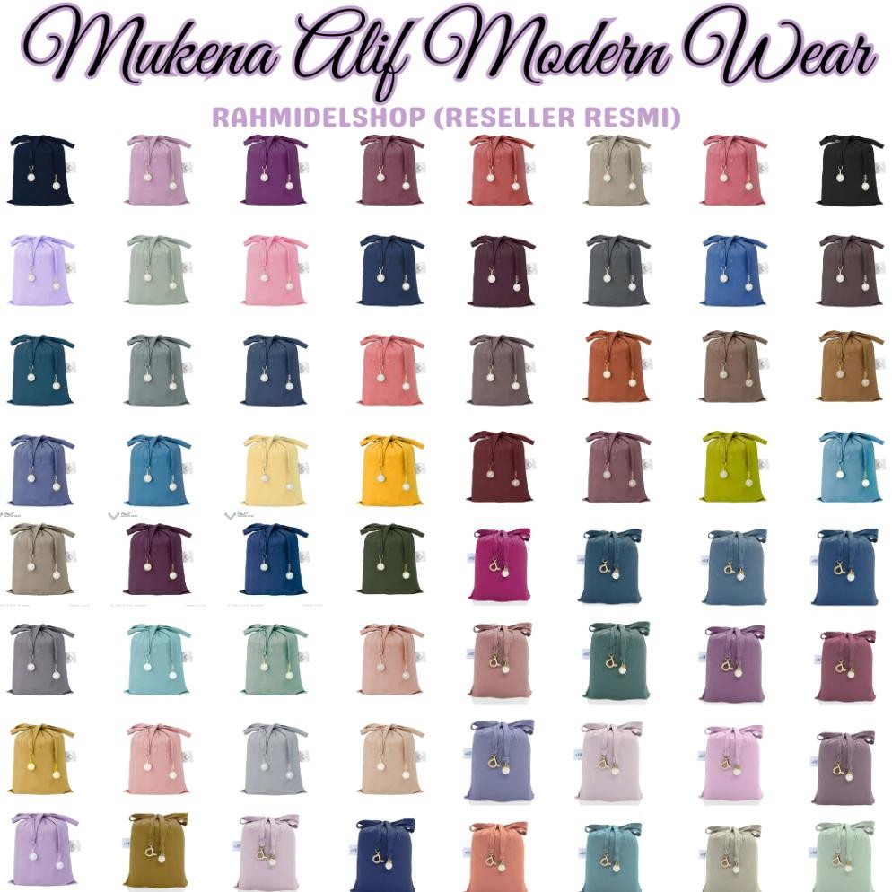 ALIF MUKENA MINI PARASUT PREMIUM KOREA TRAVEL SIZE ALF BY ALIF MODERN WEAR BERKUALITAS