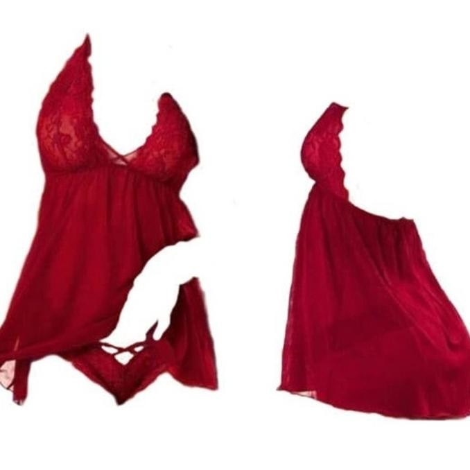 

Lingerie Jumbo Xl-Xxl Babydoll Gstring Import Original