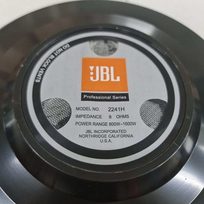 SUBWOOFER JBL 18 INCH VOICE COIL "4" BARU Terlaris