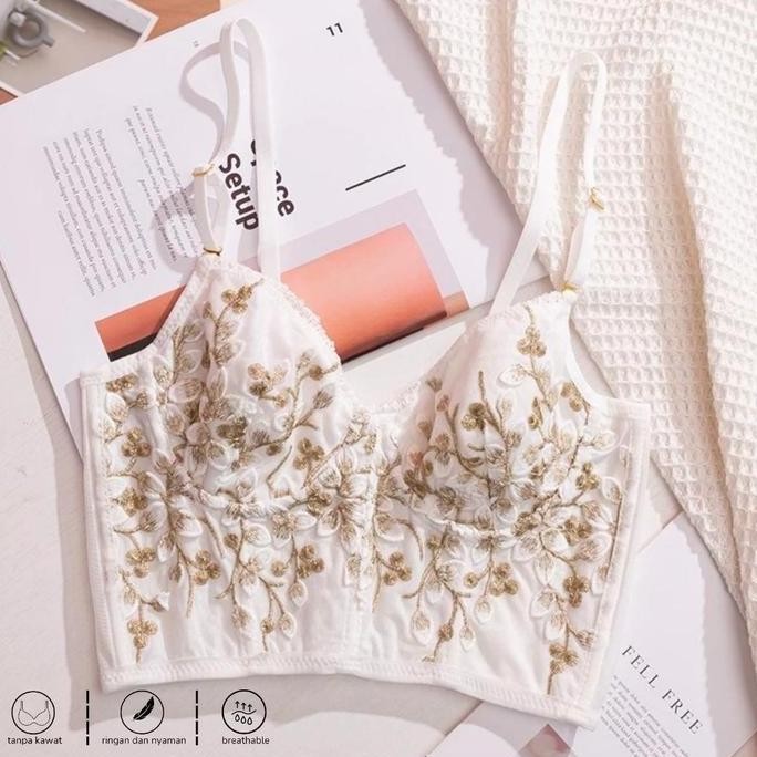 

Bustier Top Model Brukat Sexy Lingerie Bustier Set Sexy Corset Bra Wanita Original