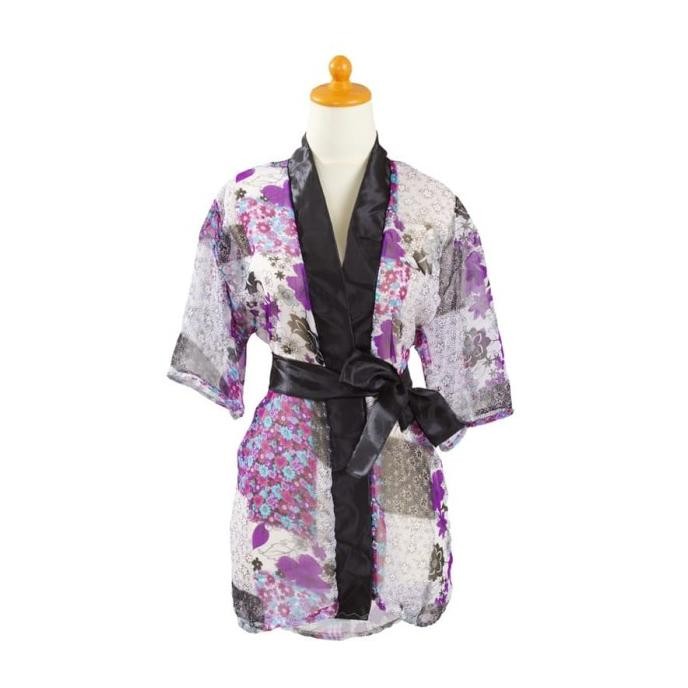 

L-1019 Sexy Cute Flower Kimono Lingerie Costume Original