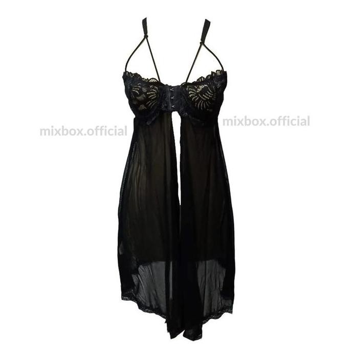

Mixbox Dress Wanita Lingerie Brukat Cupbra Kawat Ld 120 Belah Tengah - Thalia Original